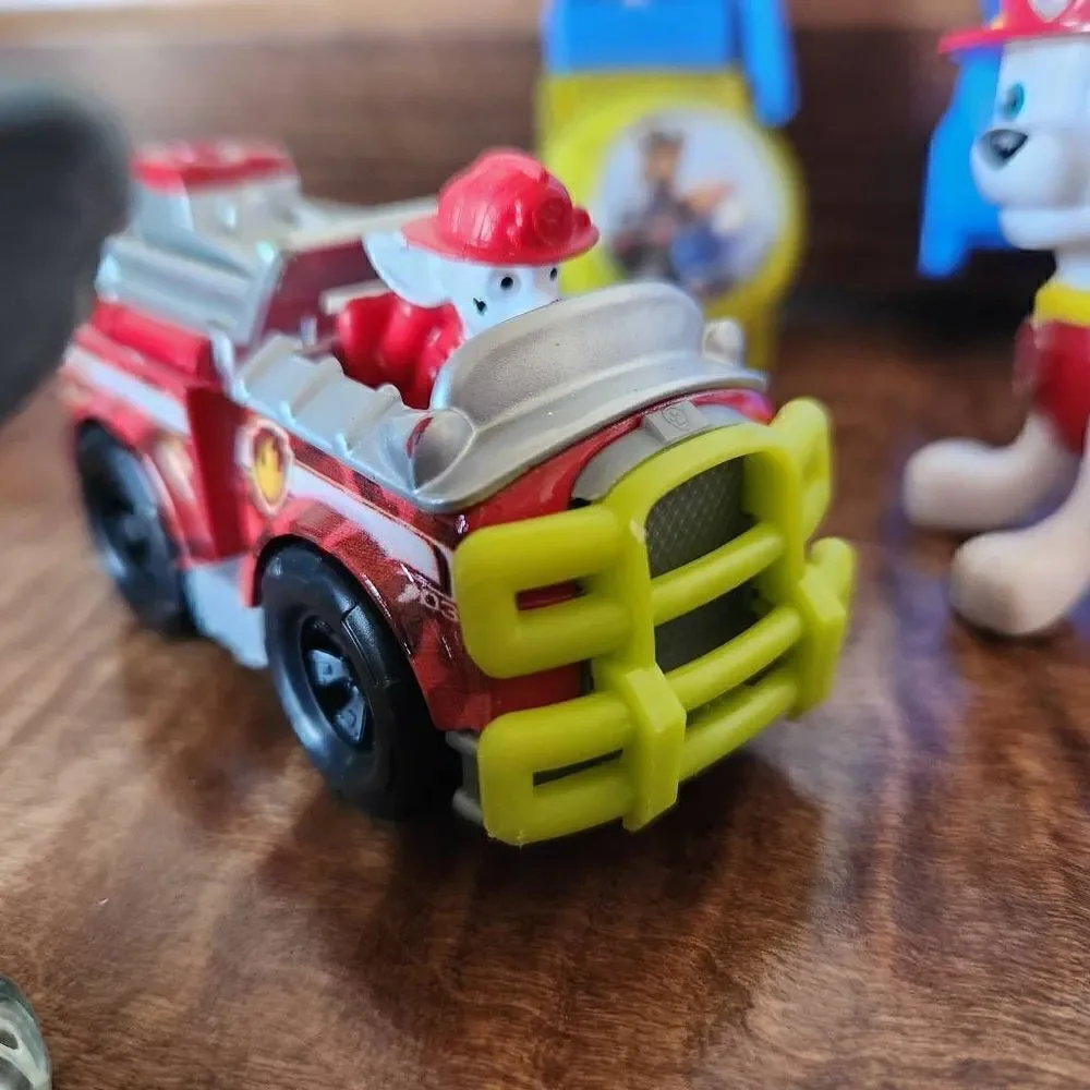 Paw patrol bundle Skye Marshall Zuma figurines book random toys